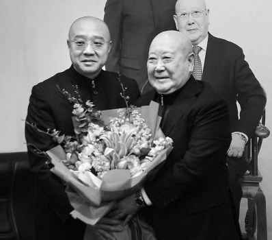 【来源：人民网】京剧表演艺术家尚长荣喜收新徒