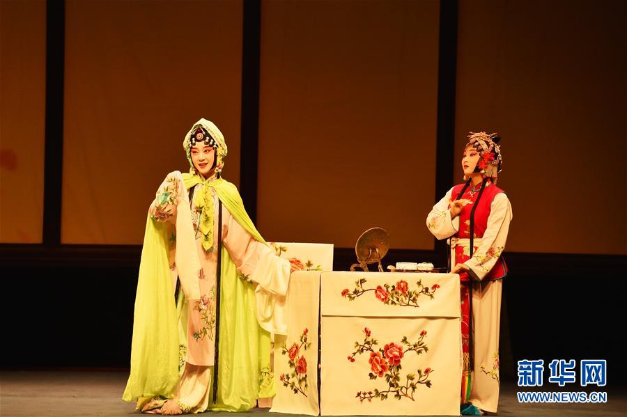 （文化）（1）昆曲《牡丹亭》参加第29届中国戏剧梅花奖现场竞演